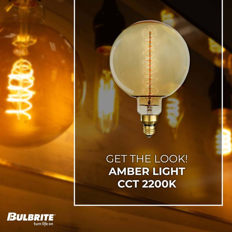 Bulbrite 60 Watt Dimmable Grand Nostalgic Medium (E26) Incandescent Bulb