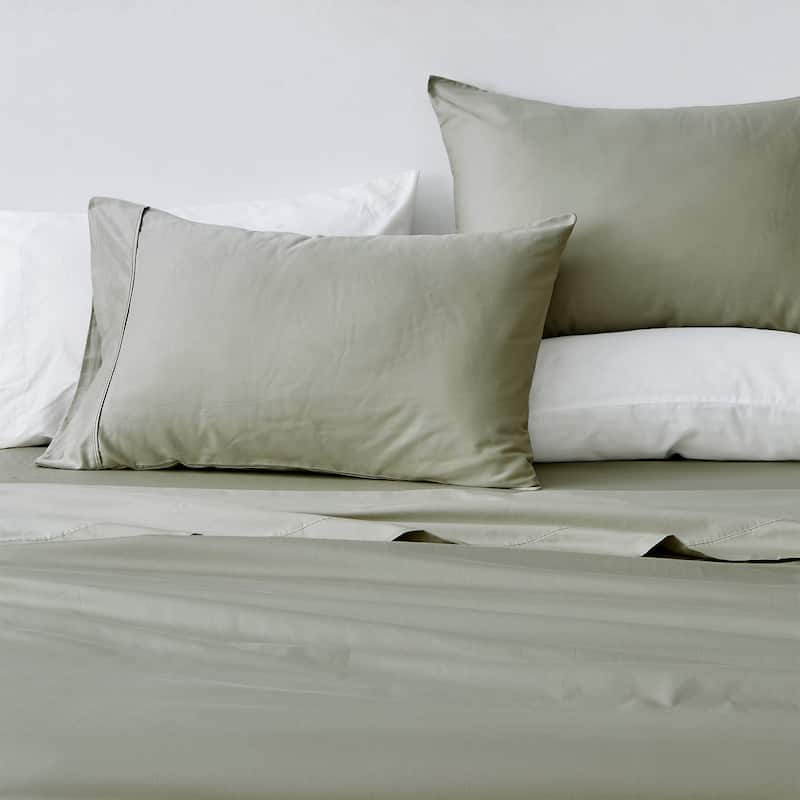 Linery & Co. 100% Cotton Sateen Sheet Set