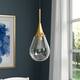 Option Brass with Clear Glass