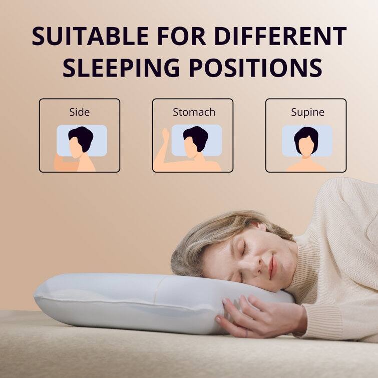 Medium 5" Zoned Comfort Memory Foam Support Pillow