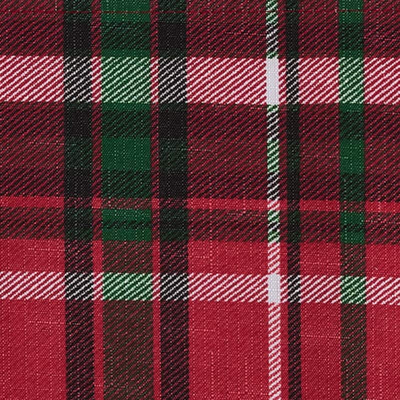 Pocono Plaid Holiday Fabric Placemats, Set of 4