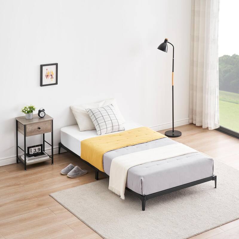 Heavy Duty Metal Platform Bed Frame