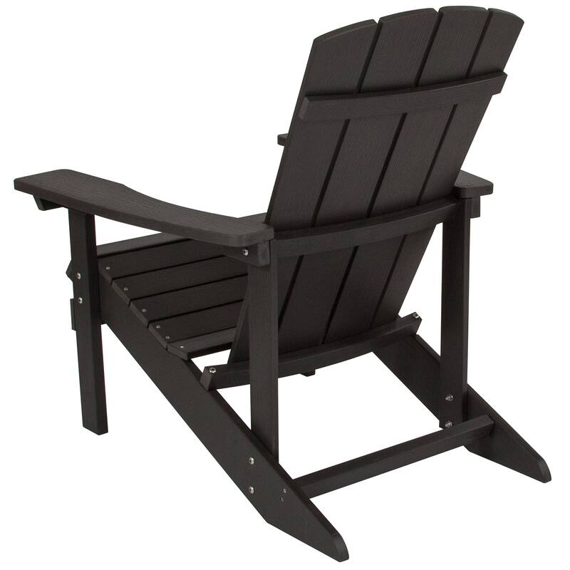 All-weather Poly Resin Wood Outdoor Adirondack Chair (Set of 4)