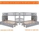 preview thumbnail 8 of 7, Grey Twin over Twin/Full Bunk Bed with Twin Size Trundle