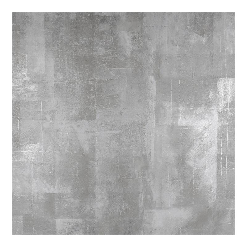 Brewster Ozone Silver Texture Wallpaper - 21 x 396 x 0.025