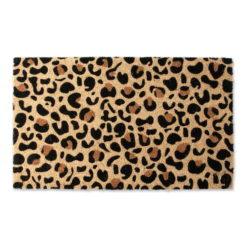 DII Leopard Spots Doormat - Brown