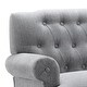 preview thumbnail 28 of 70, Moser Bay Arete Upholstered Tufted Settee Chesterfield Style Loveseat, Velvet or Linen