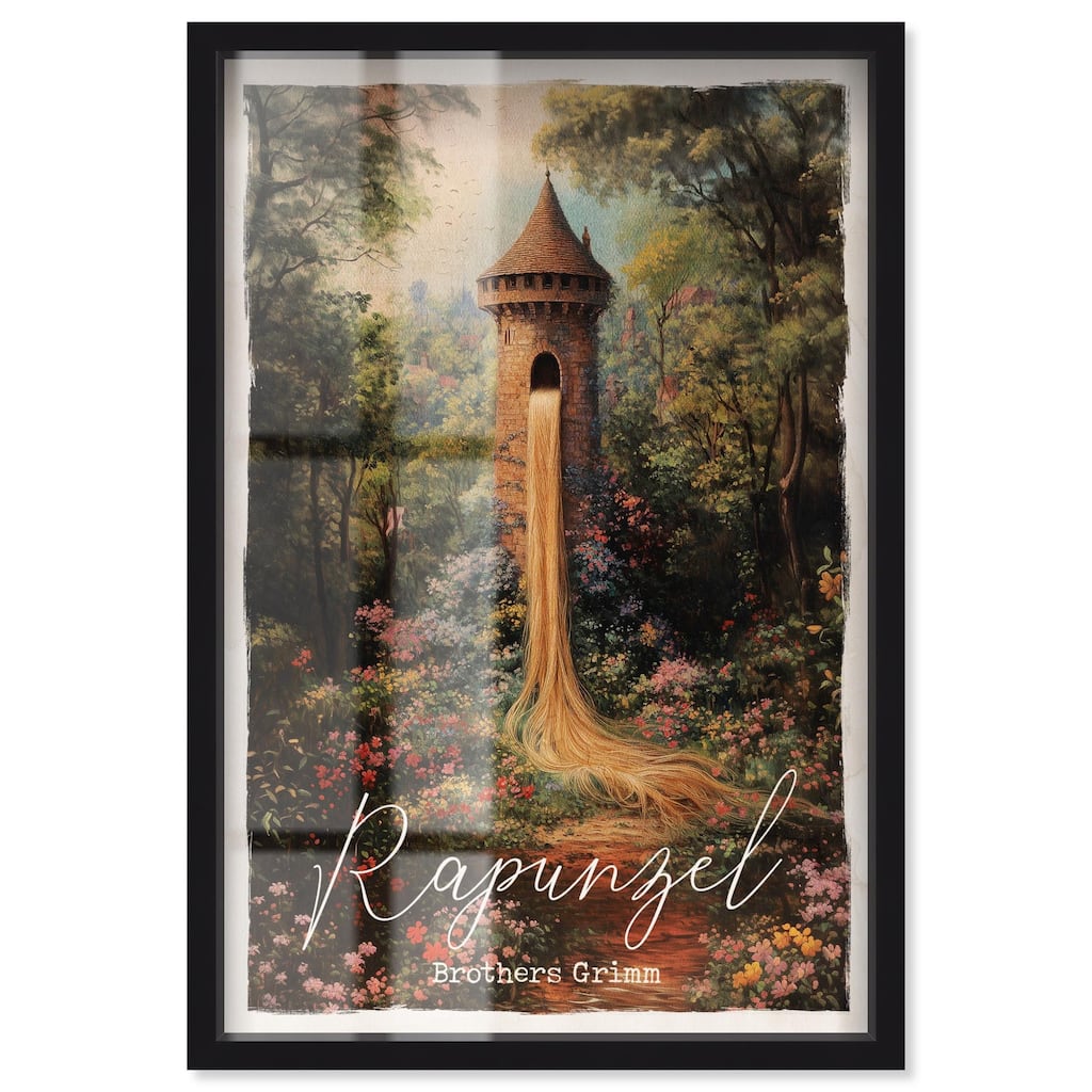 Rapunzel Classic Shadowbox by Art Remedy