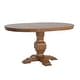 preview thumbnail 12 of 23, Eleanor Two-tone Oval Solid Wood Dining Table by iNSPIRE Q Classic Oak Top with Oak Base