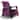 Artiva Premium Purple Microvelvet Recliner