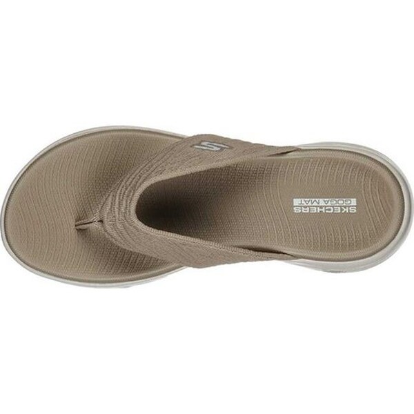 skechers on the go 600 sunny flip flop