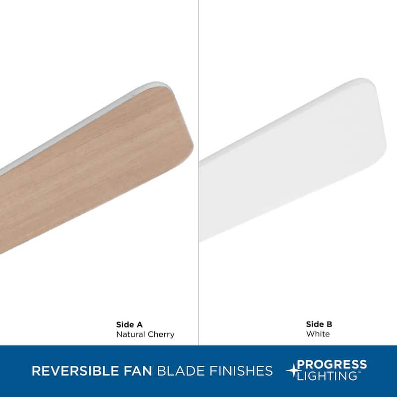 Progress Lighting Trevina 52" 3 Blade Indoor Ceiling Fan with Wall