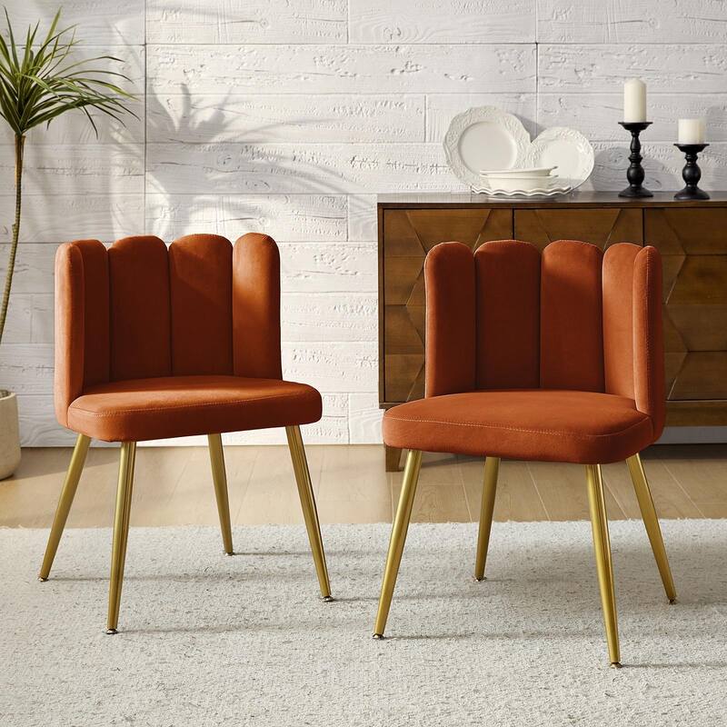 Anjela Side Chair with Tufted Back Set of 2