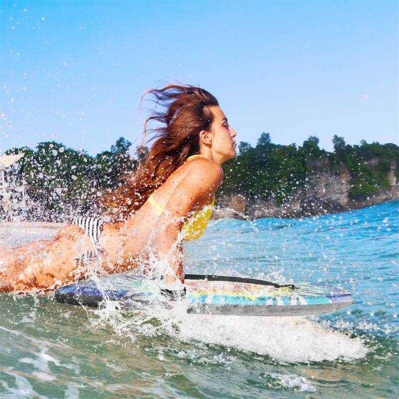 Gymax 33'' Lightweight Body Board w/ EPS Core XPE Deck HDPE Bottom