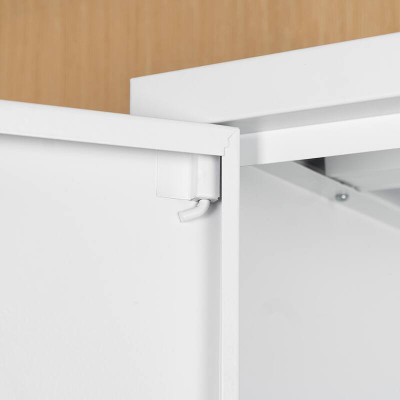 Metal File Cabinet with 2 Doors