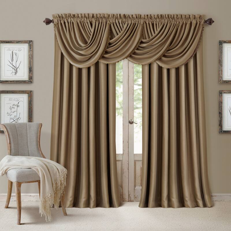 All Seasons Waterfall Window Valance - 52"x36"