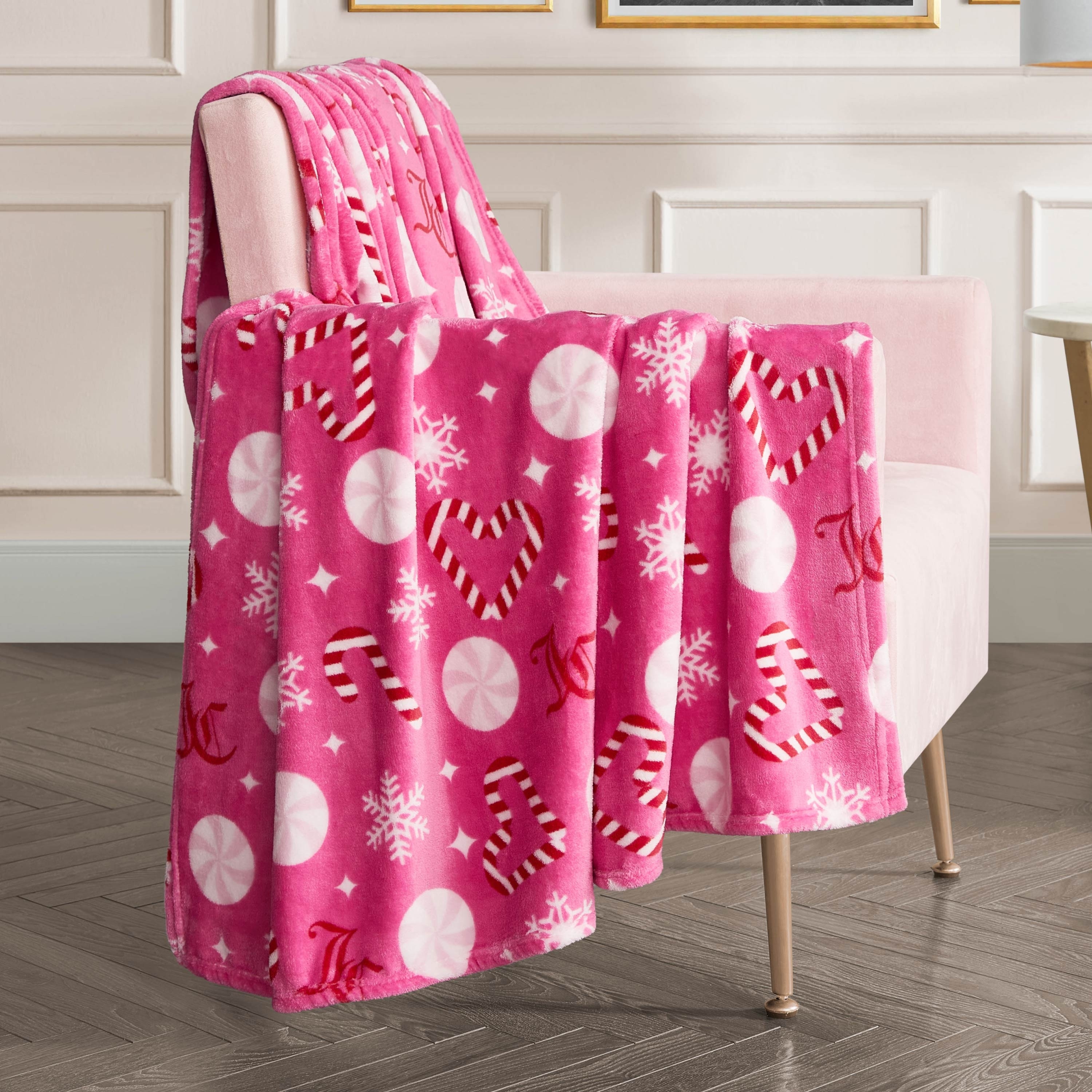 Juicy Couture Holiday Plush Throw Blankets - On Sale - Overstock
