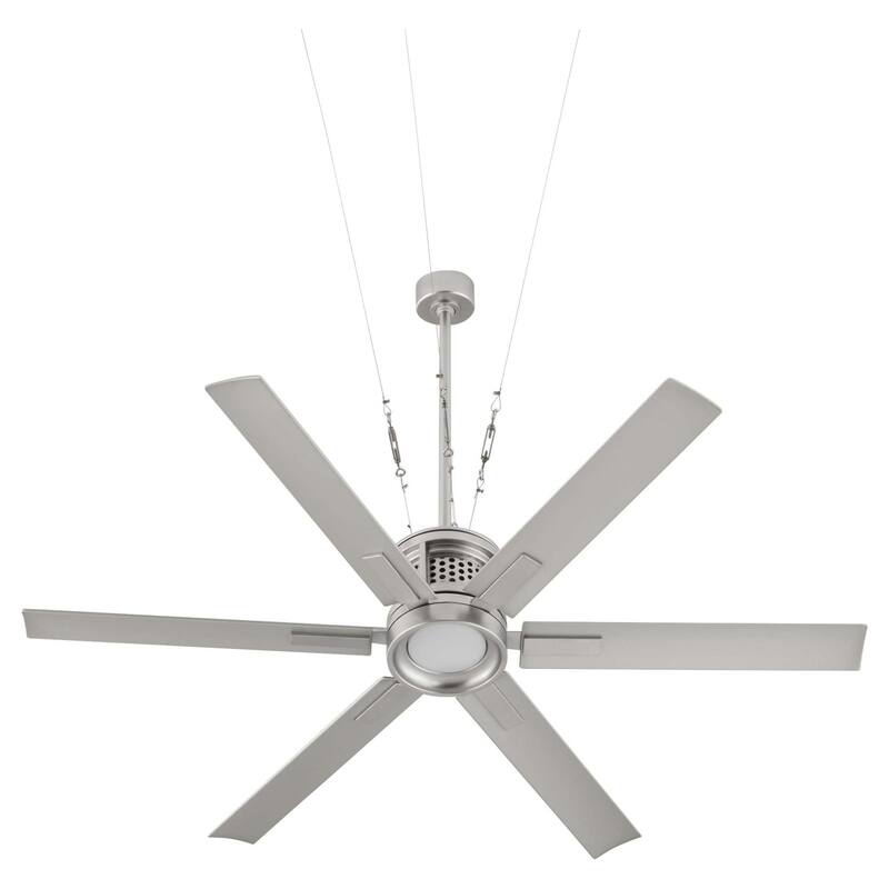 Quorum International 10656 Zeus 65" 6 Blade Indoor / Outdoor Ceiling