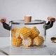 preview thumbnail 1 of 4, STP Goods Borosilicate Glass Stock Pot w/ Glass Lid