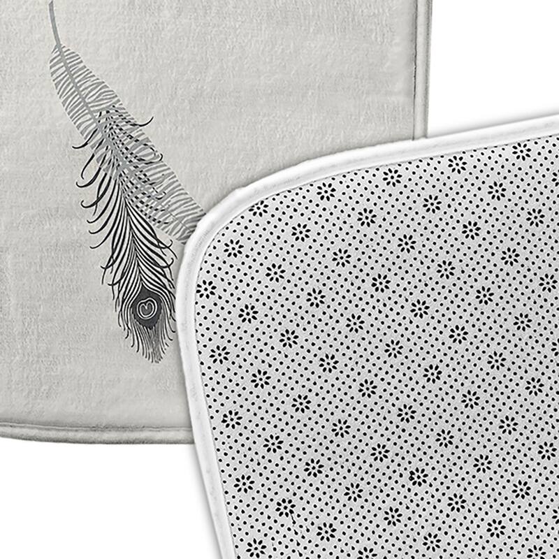 Feather Stripe Bathmat