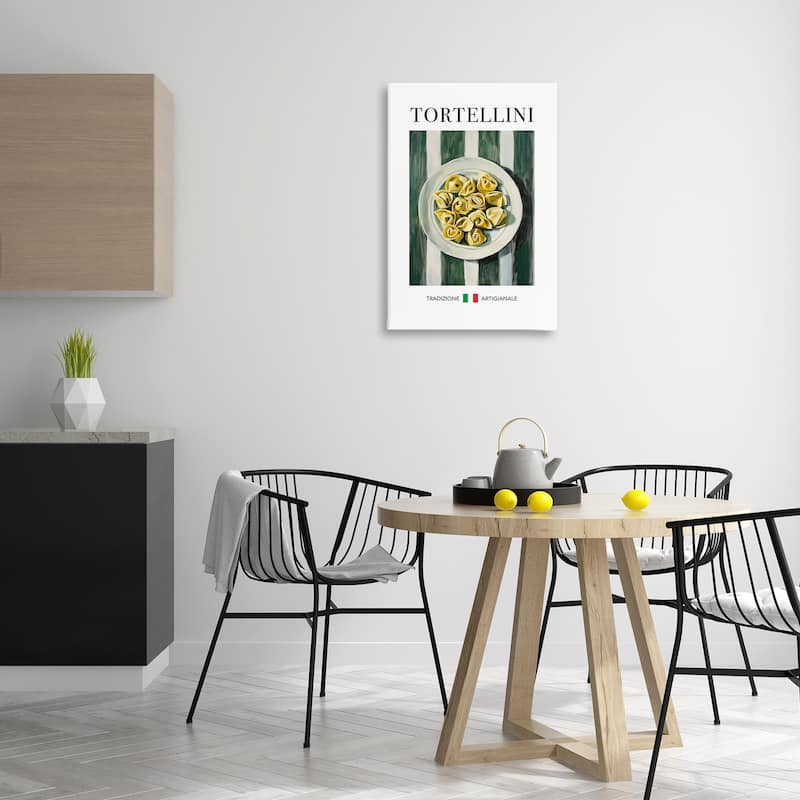 Stupell Traditional Tortellini Pasta Canvas Wall Art Design By Andreas Magnusson