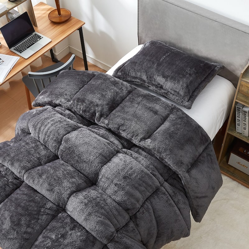 Me Comforter ATE Your Comforter® - Coma Inducer® Oversized Comforter Set - Charcoal Steel