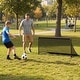 preview thumbnail 5 of 24, Costway 4ft x 2ft/5ft x 2.5ft Portable POP Up Toddler Soccer Net with