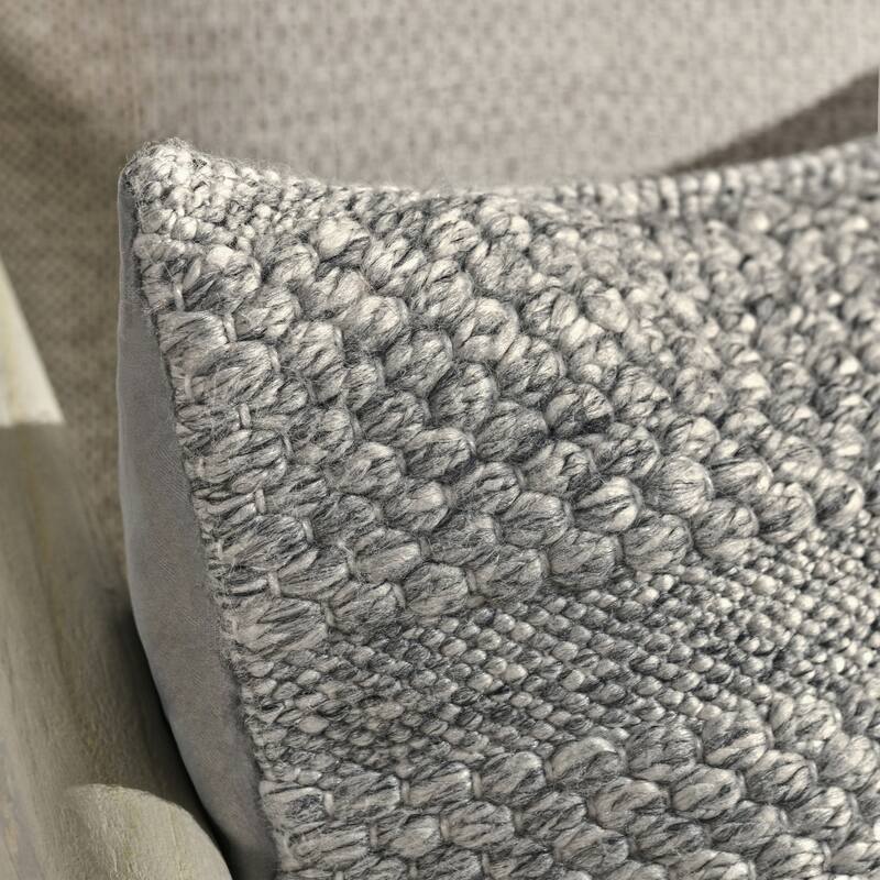 Villa by Classic Home Ford Recycled Fabric Throw Pillow