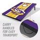 preview thumbnail 3 of 5, LSU Tigers NCAA Compact 2x3 Tailgate Cornhole Board Set