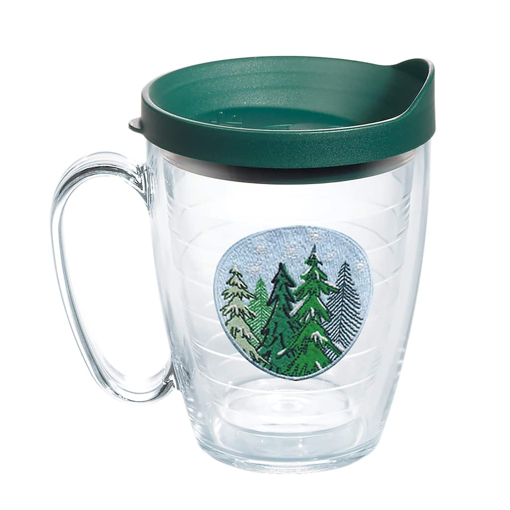Tervis Spruced Up Christmas Holiday Made in USA Double Walled Insulated Travel Tumbler, Classic - 16oz Mug