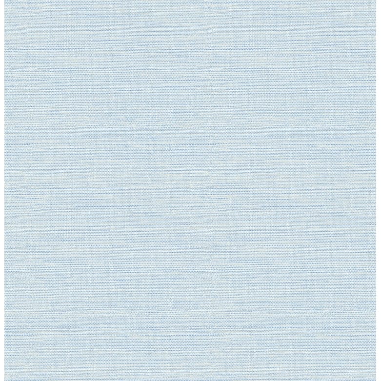 Brewster Bluestem Blue Grasscloth Wallpaper - 20.5in x 396in x 0.025in