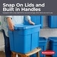 preview thumbnail 44 of 42, Rubbermaid Roughneck Storage Totes