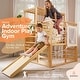 preview thumbnail 2 of 6, Alpine Adventure Indoor Play Gym - Climber, Slide & Kids Activity Set - Natural