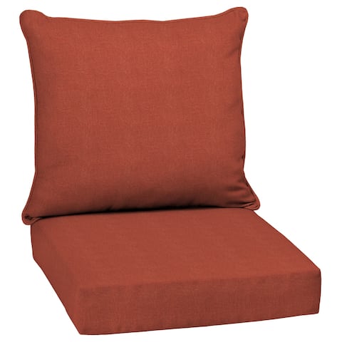 Arden Selections Sedona Valencia Outdoor 24 in. Conversation Set Cushion - 24 (L) x 24 (W) x 5.75 (H)