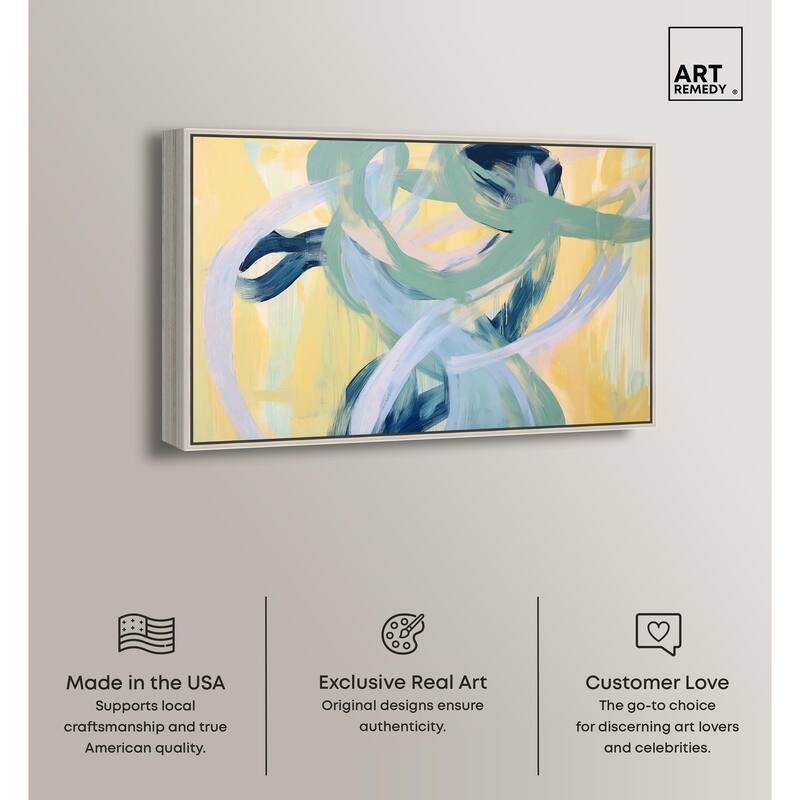 Entangled Embrace I Canvas by Art Remedy