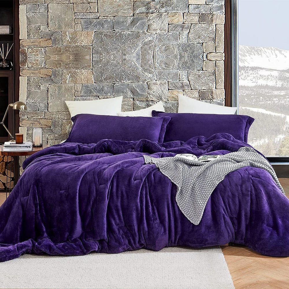 Me Sooo Comfy - Coma Inducer® Oversized Comforter Set - Purple Reign
