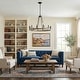 preview thumbnail 19 of 24, Acroma 12-light Farmhouse Modern Wagon Wheel Chandelier Candle Dining Room Lighting - 34''
