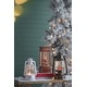 preview thumbnail 12 of 10, Christmas Plastic White Lantern With Snowman