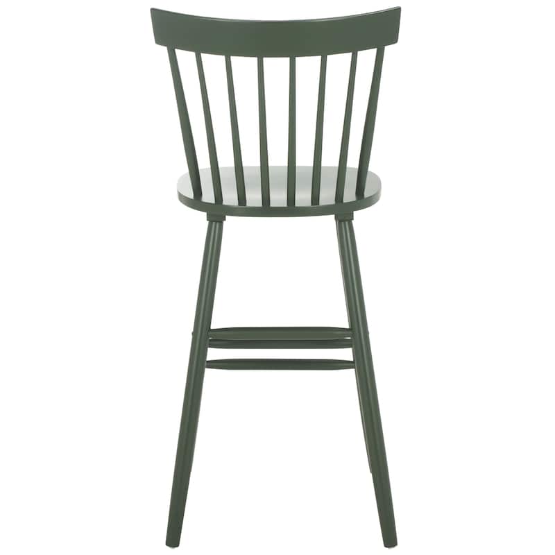 SAFAVIEH Belva 30-inch Spindle Farmhouse Bar Stool (Set of 2) - 20" W x 21" D x 44" H - 20"W x 21"D x 44"H