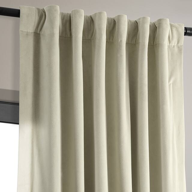 Exclusive Fabrics Signature Velvet Blackout Curtain (1 Panel)