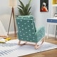 preview thumbnail 27 of 52, Nursery Rocking Chair High Back Accent Rocker for Living Room
