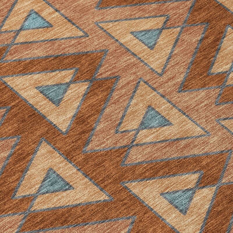 Machine Washable Indoor/ Outdoor Global Lyons Chantille Rug