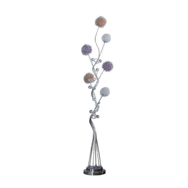 Aluminum Led Zeus Metal Floor Lamp