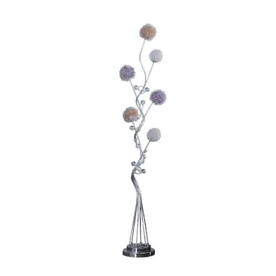 Aluminum Led Zeus Metal Floor Lamp