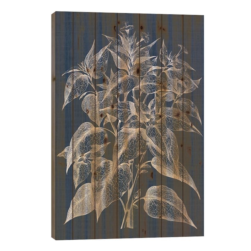 Foliage Chintz III Print On Wood by Vision Studio - Multi-Color - 40x26x1.5