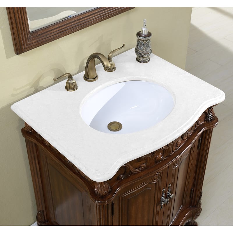 Traditional Single Bathroom Vanity Sink