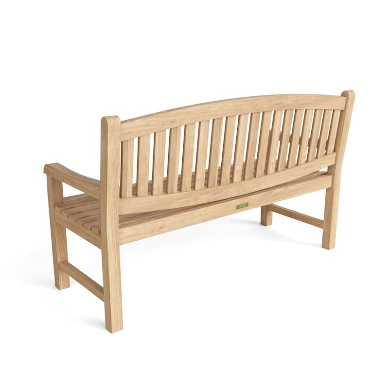 Kingston Teak Outdoor Bench - N/A