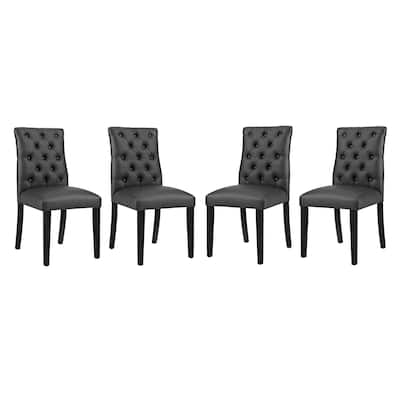 Copper Grove Trilj Vinyl Dining Chair (Set of 4)