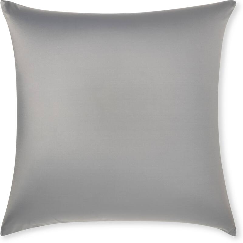 Throw Pillow Cozy Soft Microbead Dark Grey: 1 Pc - | 26 x 26 |