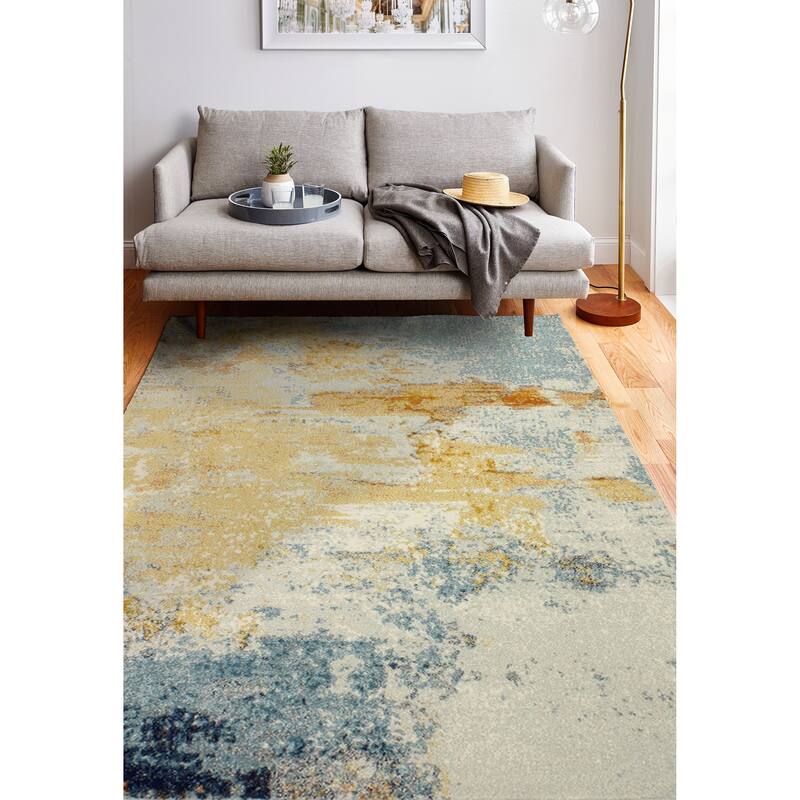 Bashian Alba Multi Contemporary - 9'6" x 13'6"